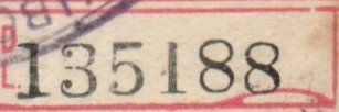 Great Central Railway Parcel Post Locomotive 1st Issue Numeral Fonts Type M